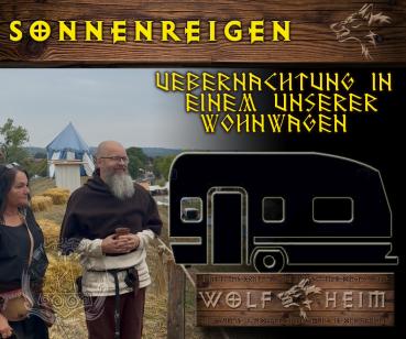 Sonnenreigen 2026 - in unserer Wolfheim-Wohnwagen "Freki"